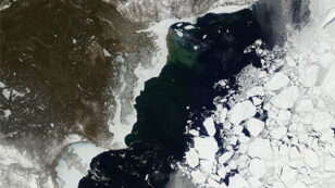 Atmospheric CO2 Reaches New High, Arctic Ice Shrinks to New Low