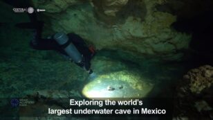 Giant Sloth Fossils, Mayan Relics Discovered in World’s Largest Flooded Cave