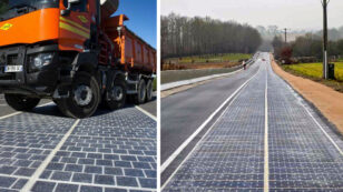World’s First Solar Road Opens in France