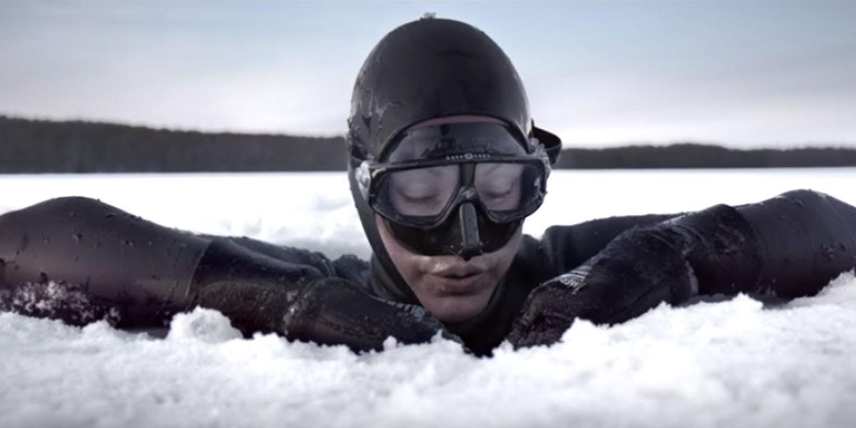 Watch Guinness World Record Holder’s Stunning Free Dive Under Arctic Ice