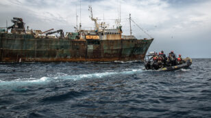 Notorious Toothfish Poacher Arrested by Liberian Coast Guard, Assisted by Sea Shepherd