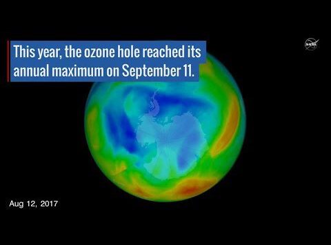 This Year’s Ozone Hole Is the Smallest It’s Been Since 1988