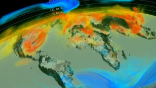 NASA Produces First 3D Animation of Global Carbon Emissions