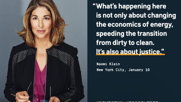 Naomi Klein: ‘New York City Is Taking a Game-Changing First Step in Turning the World Right Side Up’