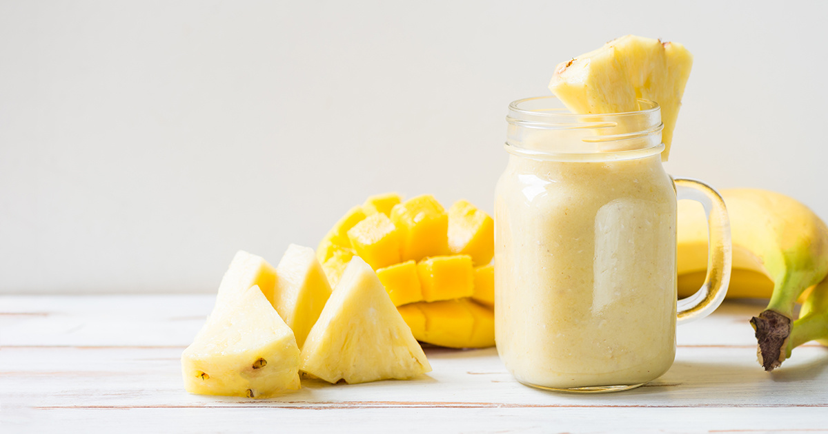 Soothe Your Pain With This Mango CBD Oil Smoothie