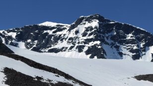 Sweden’s Highest Peak Shrinks in Arctic Heatwave