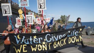 Indigenous-Led Water Protectors Take Direct Action Against Minnesota Tar Sands Pipeline