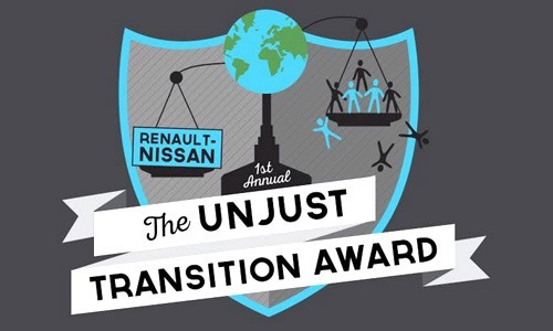 And the Unjust Transition Award Goes to …