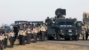 30 Powerful Photos Show Standoff Between Militarized Police and Dakota Access Pipeline Protestors