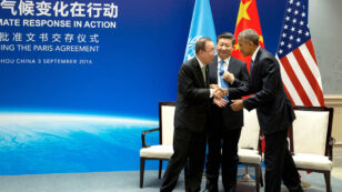 U.S., China Formally Join Paris Climate Agreement
