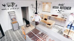 UK’s First Vegan Butcher Shop Opens in London to High Demand, Long Lines