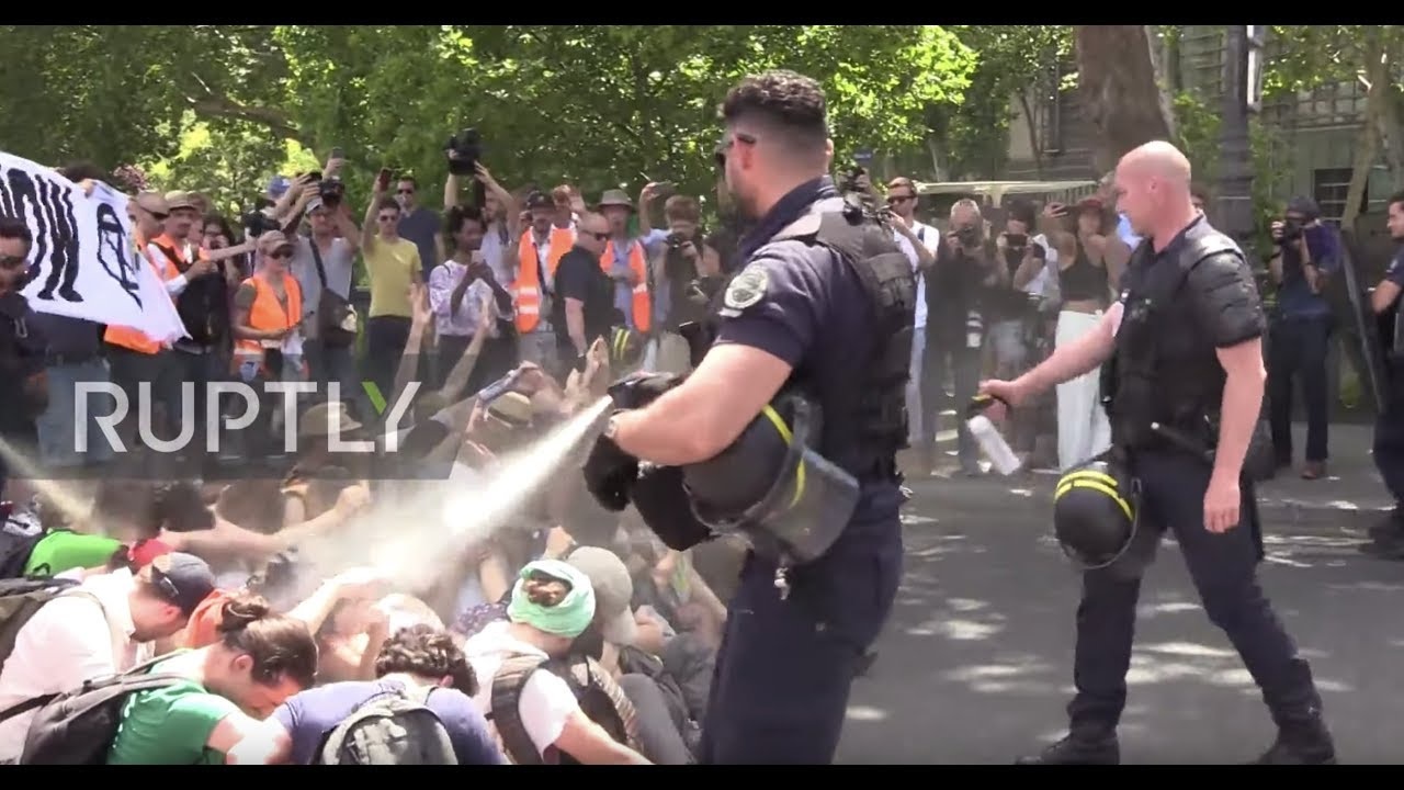 Police Tear-Gas Climate Activists in Paris on ‘Hottest Day in History of France’