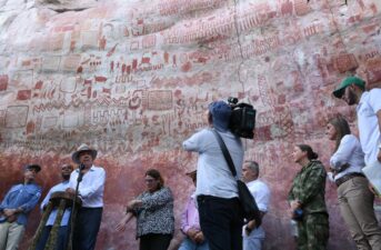 Spectacular Ice Age Rock Paintings Found in Colombian Rainforest
