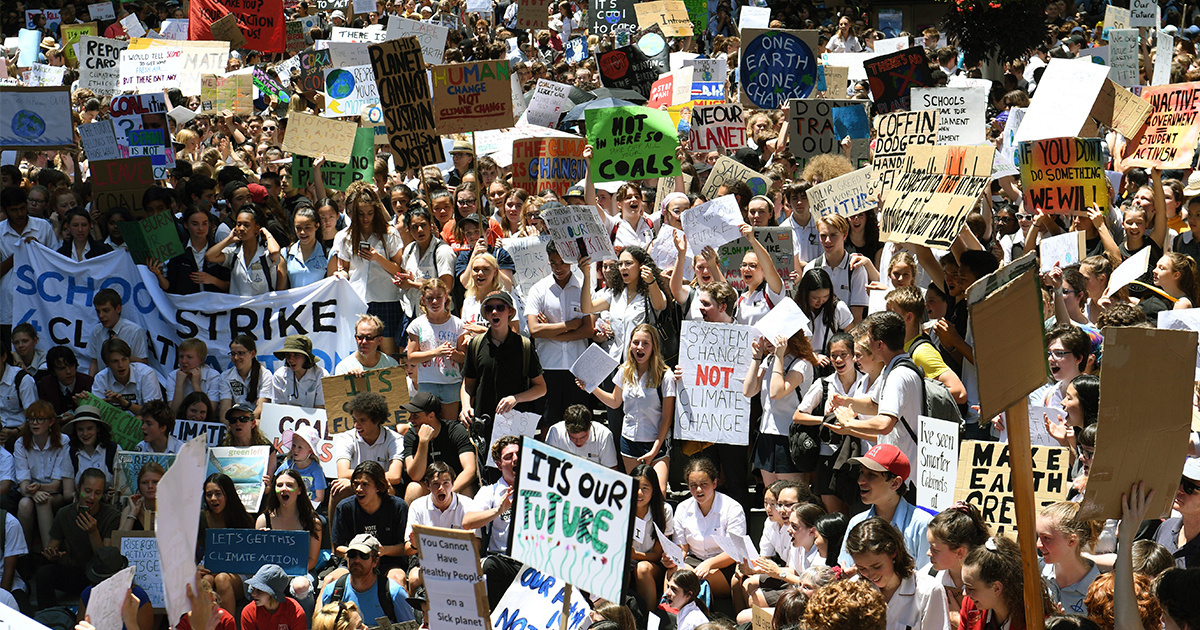 Thousands of Australian Students Strike Over Climate Change Inaction - EcoWatch