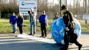 12 Arrested in Earth Day-Themed Protest Against Gas Storage in Seneca Lake’s Salt Caverns