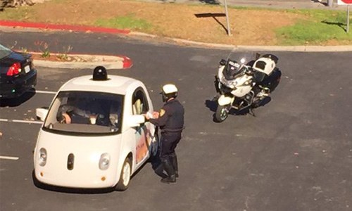 Google Self-Driving Car Gets Pulled Over, Cop Finds No Driver to Ticket