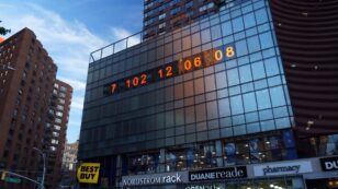 Massive ‘Climate Clock’ Urging Governments to Act Is Unveiled in New York City