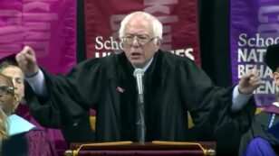 Bernie Sanders to College Graduates: Take on the Fossil Fuel Industry, Transform Our Energy System