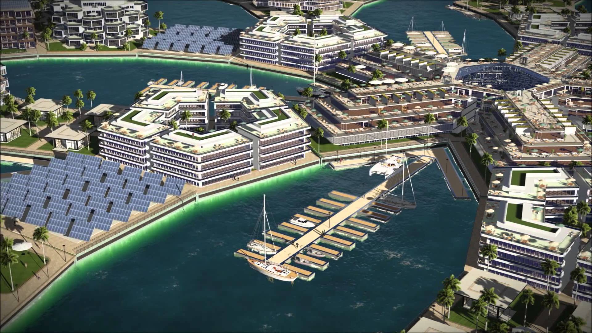 World’s First Floating City to Combat Rising Sea Levels