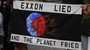New York Sues Exxon for Deceiving Investors on Climate Change