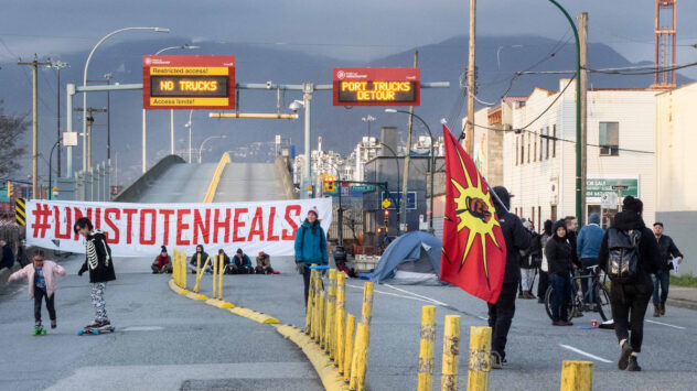 Climate Justice, Indigenous Rights Advocates Rally for Wet’suwet’en People as Canadian Police Continue Raids