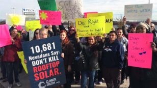 Solar Energy Fight Heats Up in Nevada