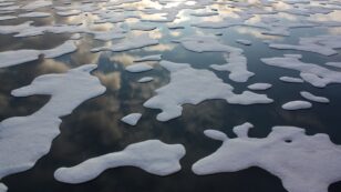 Growing Underwater Heat Blob Is Speeding Demise of Arctic Sea Ice