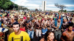 Indigenous Peoples’ Protest in Brazil Met With Police Brutality