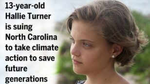 13-Year-Old Sues North Carolina, Asks Judge to Force State to Take Action on Climate Change