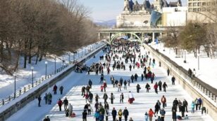 ‘World’s Largest Skating Rink’ Provides Carbon-Free Commute
