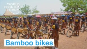 Meet the Woman Making Bamboo Bikes in Ghana
