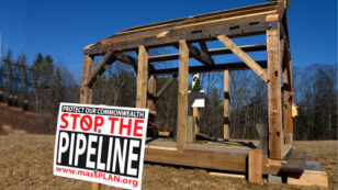 Community Builds Walden Pond Cabin in Thoreau-Inspired Fracking Pipeline Protest