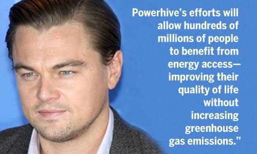 Leonardo DiCaprio and Greg Barker Join Forces to Bring Solar to Off-Grid Communities
