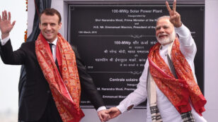 India and France Strengthen Joint Commitments to Renewable Energy