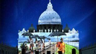 Breathtaking Images Illuminate Pope Francis’ Climate Message on the Vatican