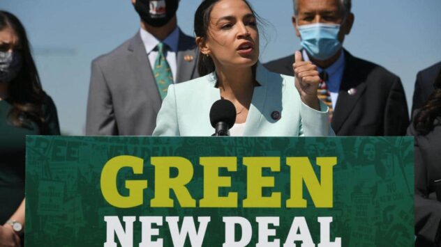 Reps. Ocasio-Cortez and Bush Introduce Green New Deal for Cities