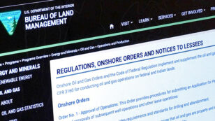 Fracking Rule Text Disappears From Interior Department Website
