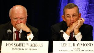 Former Exxon CEO Lee Raymond Quits JPMorgan Board