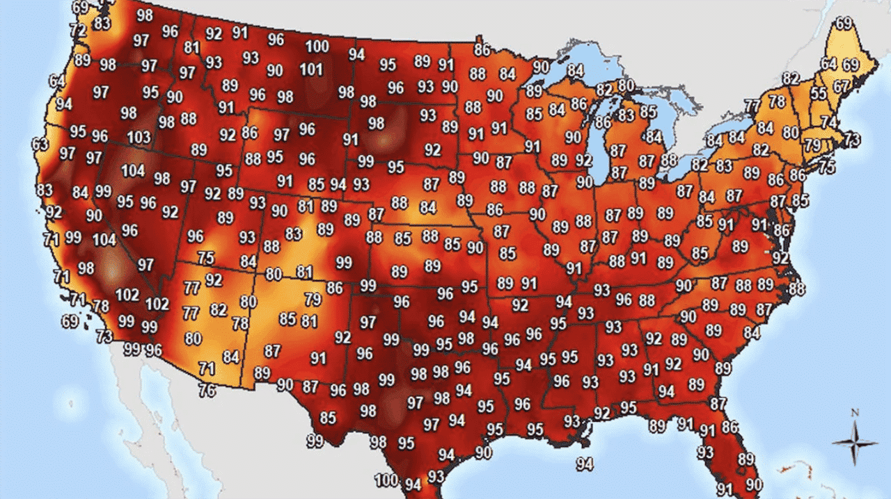 17 States Under Heat Alerts as Fifth Summer Heat Wave in the U.S. Begins