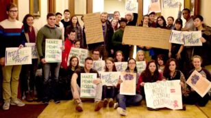 With Sleeping Bags in Tow, 33 Students Begin Sit In Demanding University Divestment From Fossil Fuels