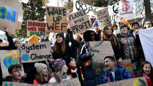 ‘We Have So Much More to Do’: Youth Climate Activists Declare as Global Elite Close Out Davos Forum