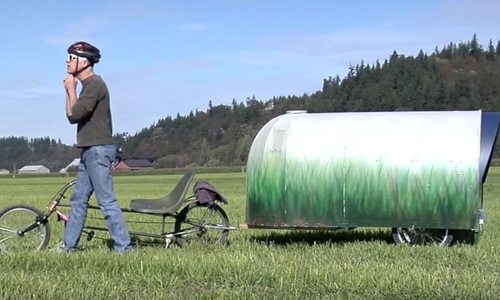 How to Build Your Own Bike Camper for Only $150