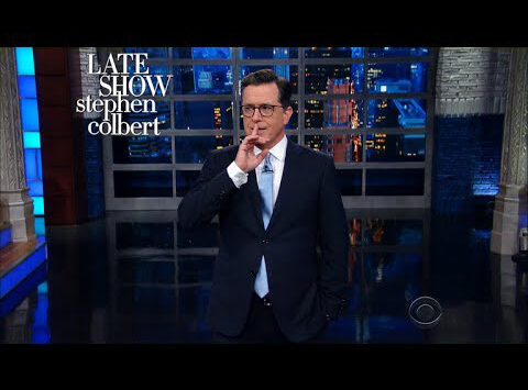 Colbert Releases 4-Second Video Summary of 600-Page Climate Change Report