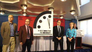 The Doomsday Clock Is Now Just Two Minutes to Midnight