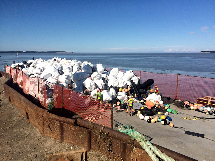 This Is What 200 Tons of Marine Debris Looks Like … From Just 12 Miles of Alaska’s Coastline