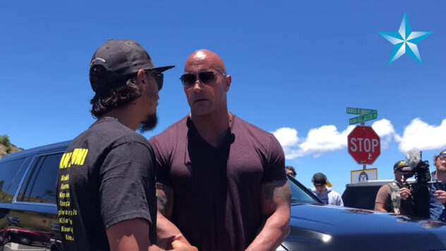 ‘It’s About Respecting a Culture’: Dwayne ‘The Rock’ Johnson Visits Mauna Kea Protests to Lend Support
