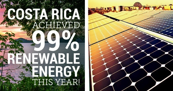 Costa Rica Powers 285 Days of 2015 With 100% Renewable Energy