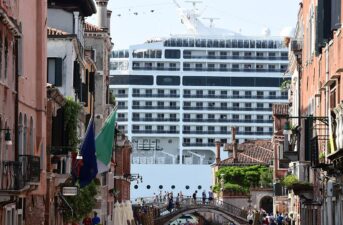 Italy Bans Large Cruise Ships From Venice