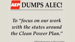 AEP Dumps ALEC to Help States Implement Clean Power Plan, Expedite Renewable Energy