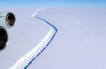Stunning Photos Show Huge Crack in Antarctic Ice Shelf
